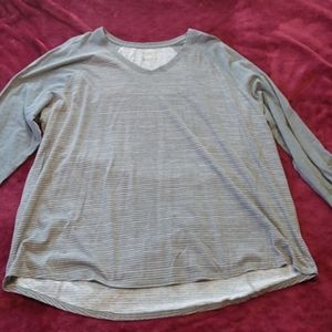 Striped long sleeve comfortable shirt!